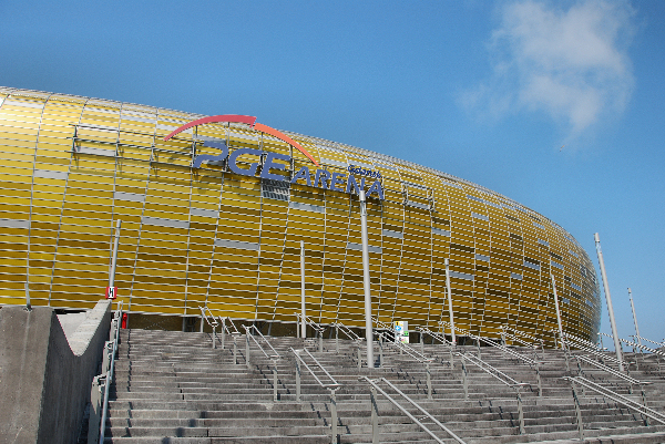 Stadion piłkarski na EURO 2012 w Gdańsku